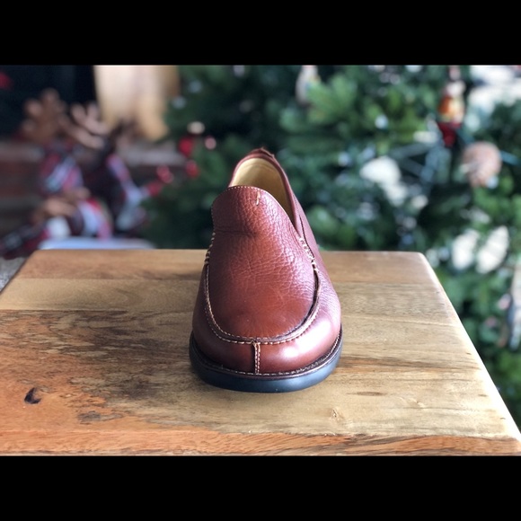 SOLD! // Martin Dingman Leather Slip-On Loafers 530073 10 M NOS - Picture 5 of 16